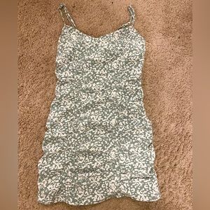 Women’s Floral Sage Green Dress
